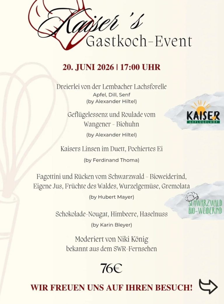 Gastkochevent